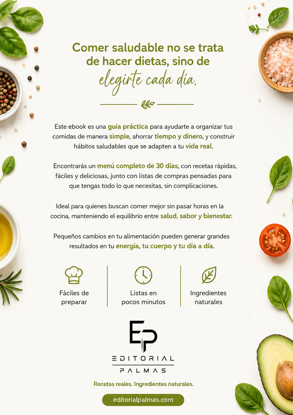 Menú Saludable para 30 Días