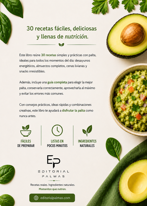30 Recetas Fáciles con Palta